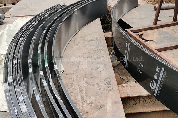 Stainless Steel Edge Bending for Architectural Wrapping