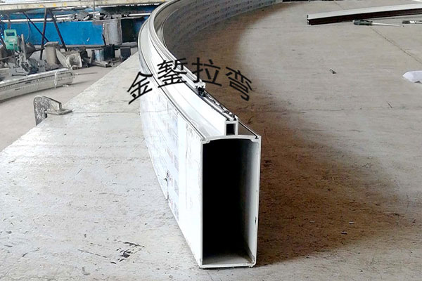 Stretch Bending of 200×80 Curtain Wall Columns
