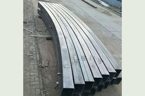 Stretch Bending of 300x200 Square Steel Tube