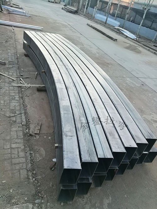 Stretch Bending of 300x200 Square Steel Tube