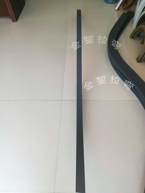 S-shaped Stretch Bending of Aluminum Square Tubes