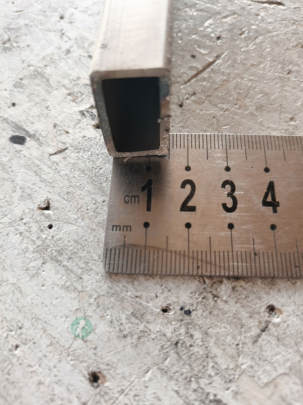 Stretch Bending of Stainless Steel Square Tubes