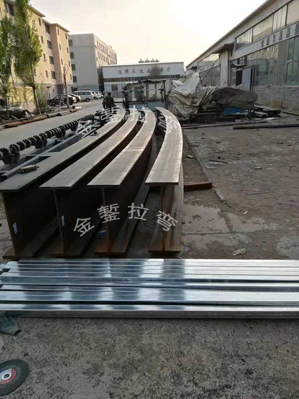 H-Beam Steel Roof Bending Processing