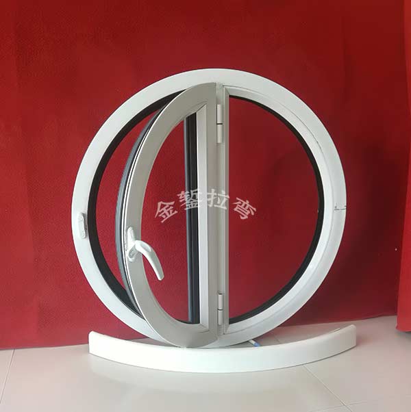 Broken Bridge Aluminum Full Circle Window with Opening Sash